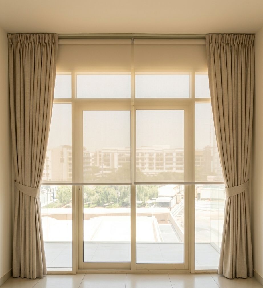 Luxury living room curtains