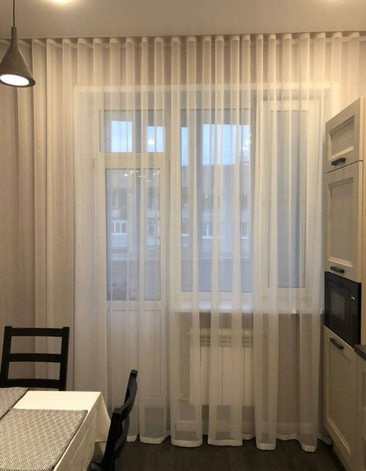 Luxury eyelet curtains